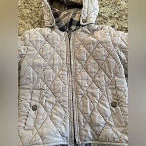 Burberry children’s quilted jacket size 12M